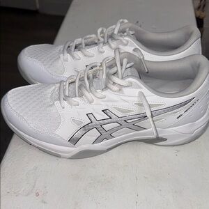 ASICS White and Black Sneakers
